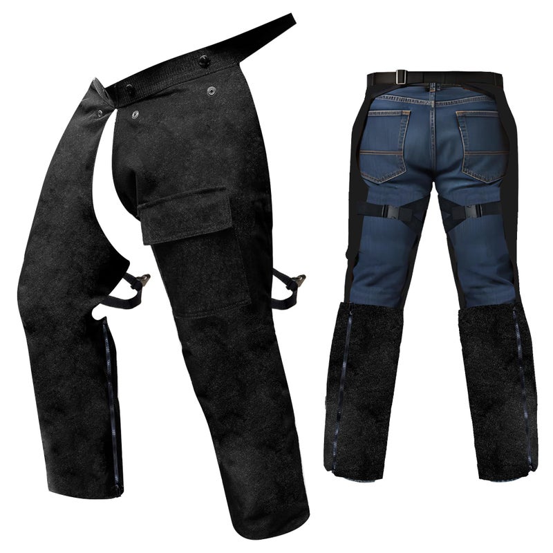 FORESTER - Trimmer Chaps for Men | Protective Gear | Not for Use as Chainsaw Chaps | Men's Work Utility & Safety Pants | Apron Style, Adjustable Belt - Image 1