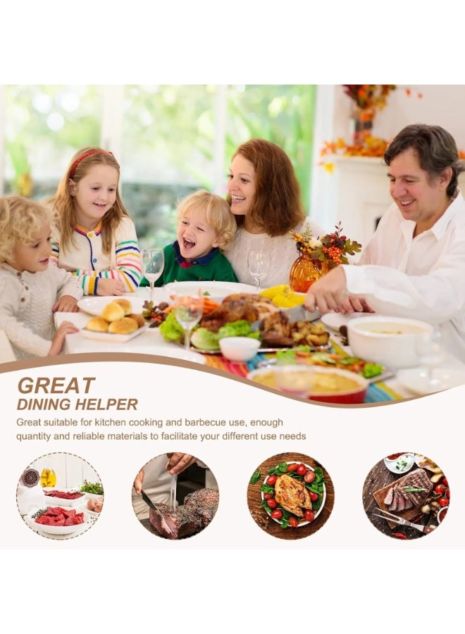 Green Tiger Stainless Steel Kitchen Serving Fork - Image 3