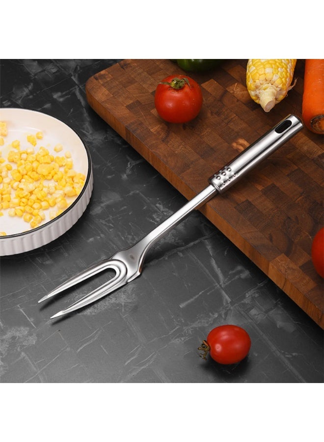 Green Tiger Stainless Steel Kitchen Serving Fork - Image 2