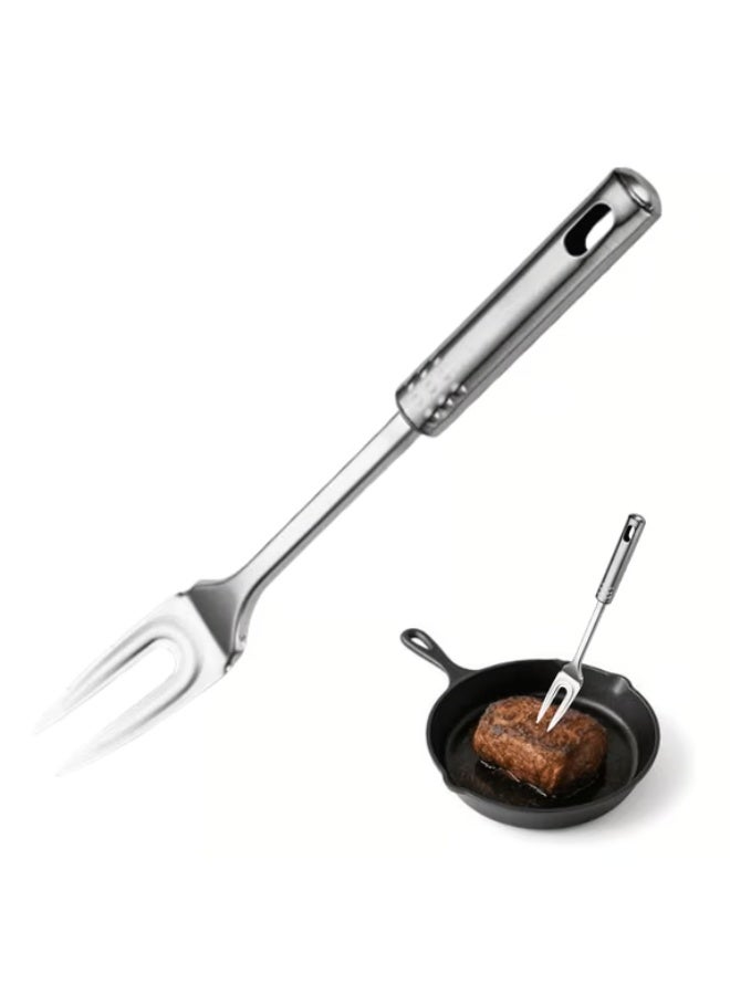 Green Tiger Stainless Steel Kitchen Serving Fork - Image 1