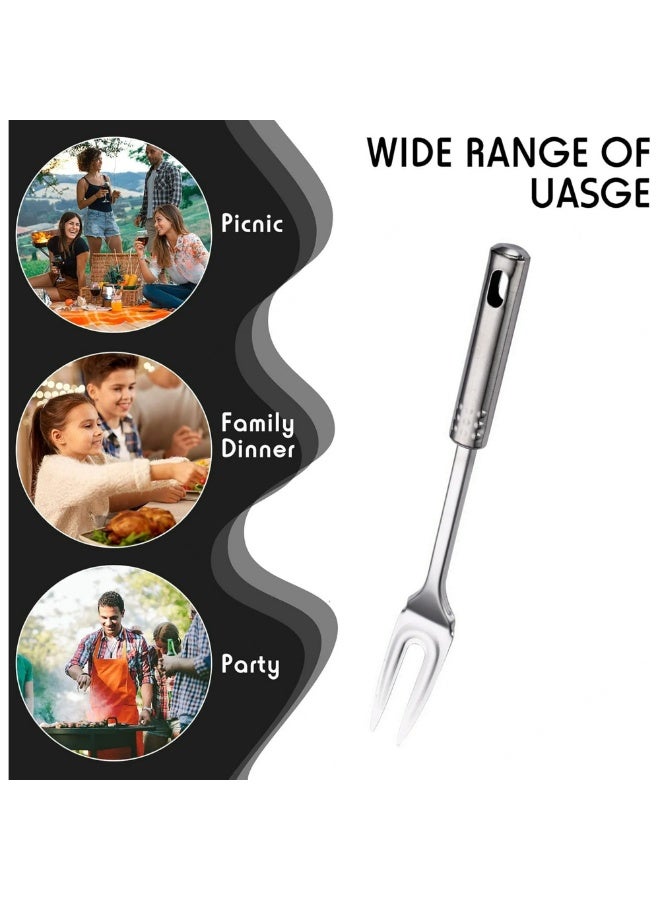 Green Tiger Stainless Steel Kitchen Serving Fork - Image 4
