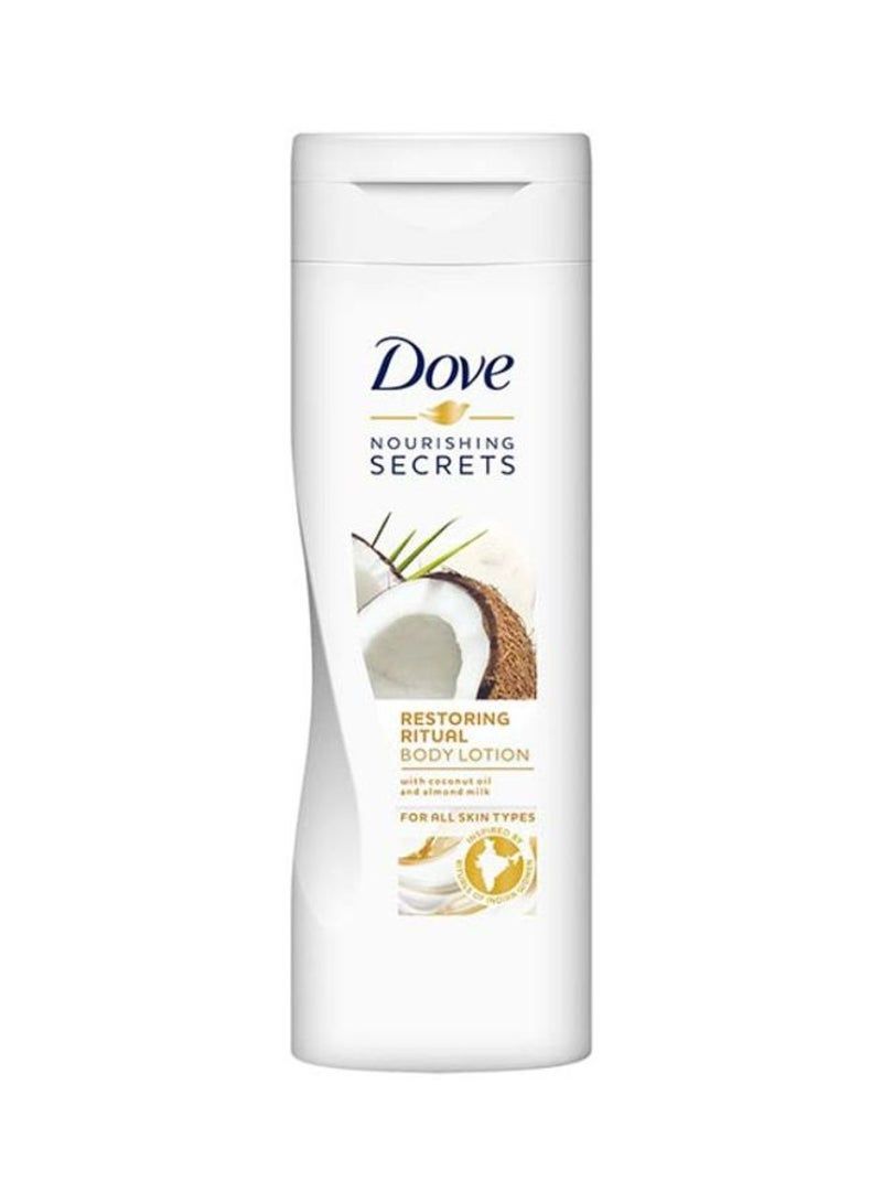Dove لوشن الجسم لاستعادة الطراوة بجوز الهند 400 مل