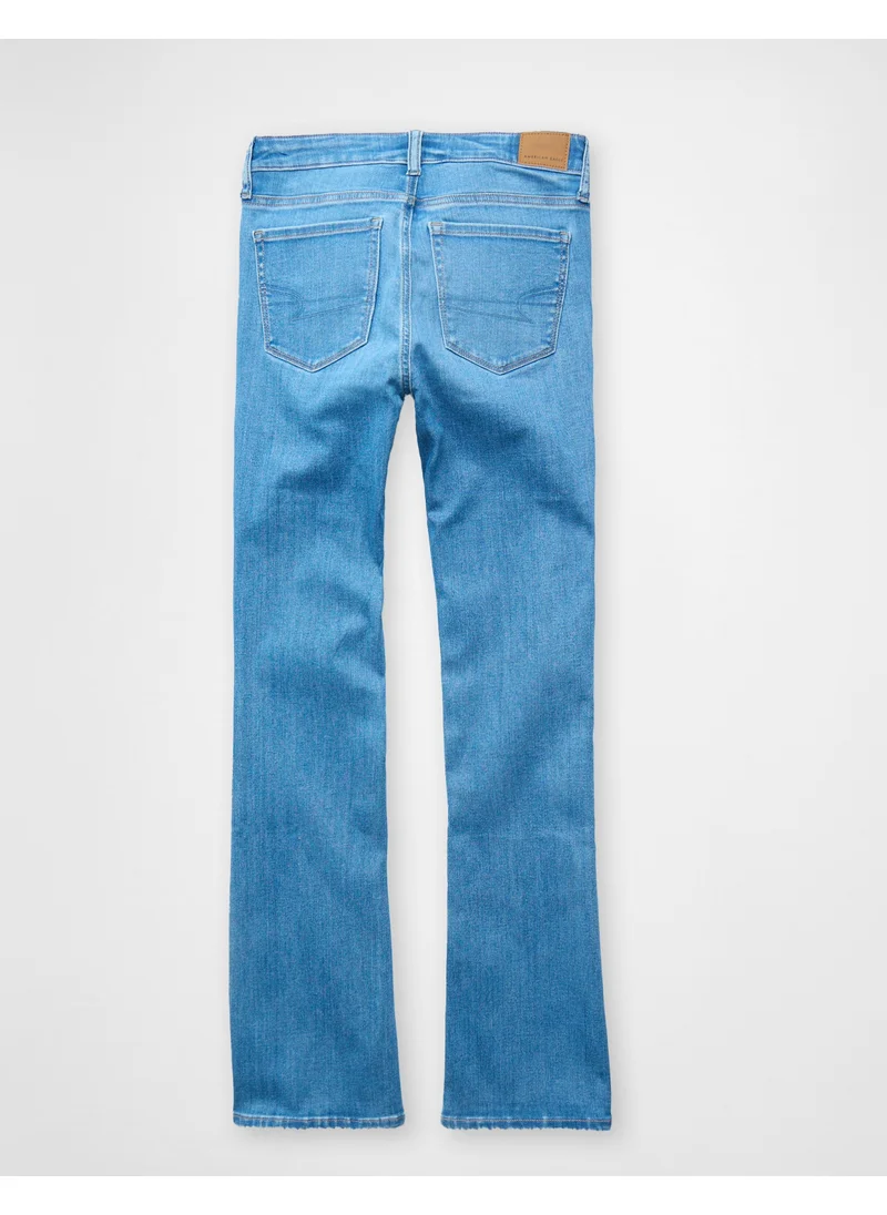 امريكان ايجل AE Dreamy Drapey Stretch Super High-Waisted Baggy Wide-Leg Jean