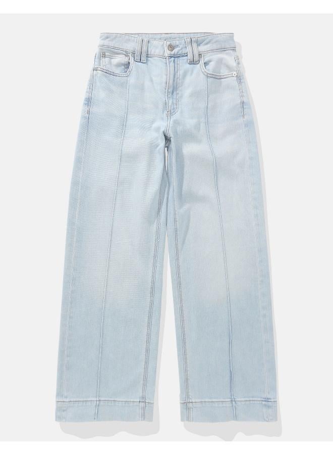 American Eagle AE Dreamy Drapey Stretch Super High-Waisted Baggy Wide-Leg Jean - Image 3