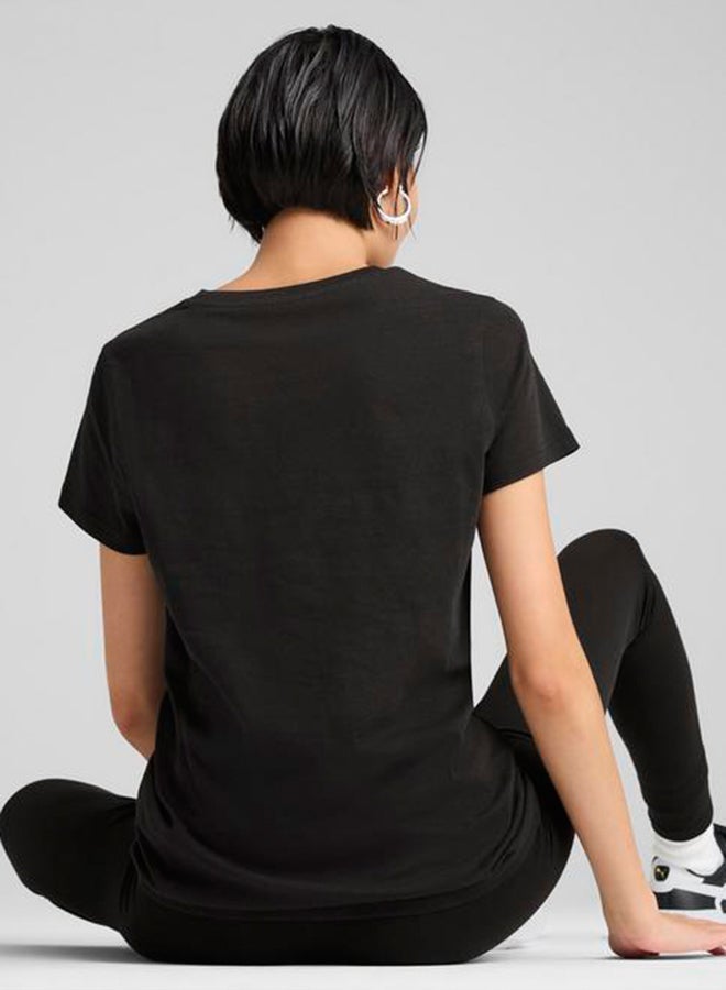 PUMA Essential Logo Metallic T-Shirt - Image 2