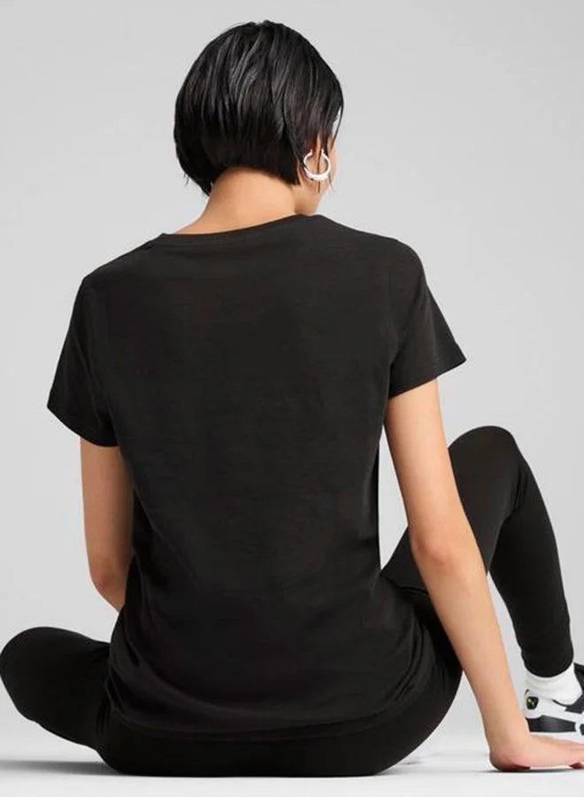 بوما تيشيرت بشعار معدني أساسي