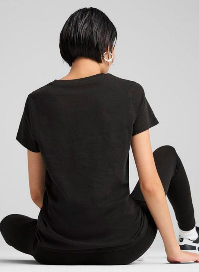 PUMA Essential Logo Metallic T-Shirt - Image 2