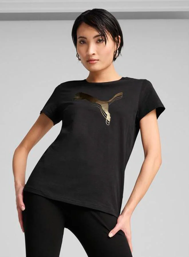 Essential Logo Metallic T-Shirt