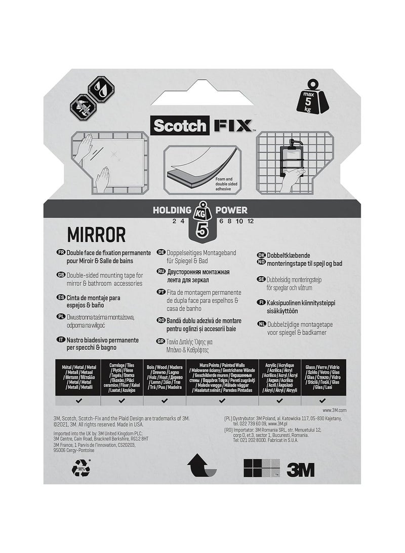 Scotch  Mount Mirror Tape 19mm - Image 2