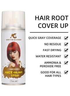 AMYTIS GARDEN Hair Colouring Spray  color Fire Red 135ml  - Image 4