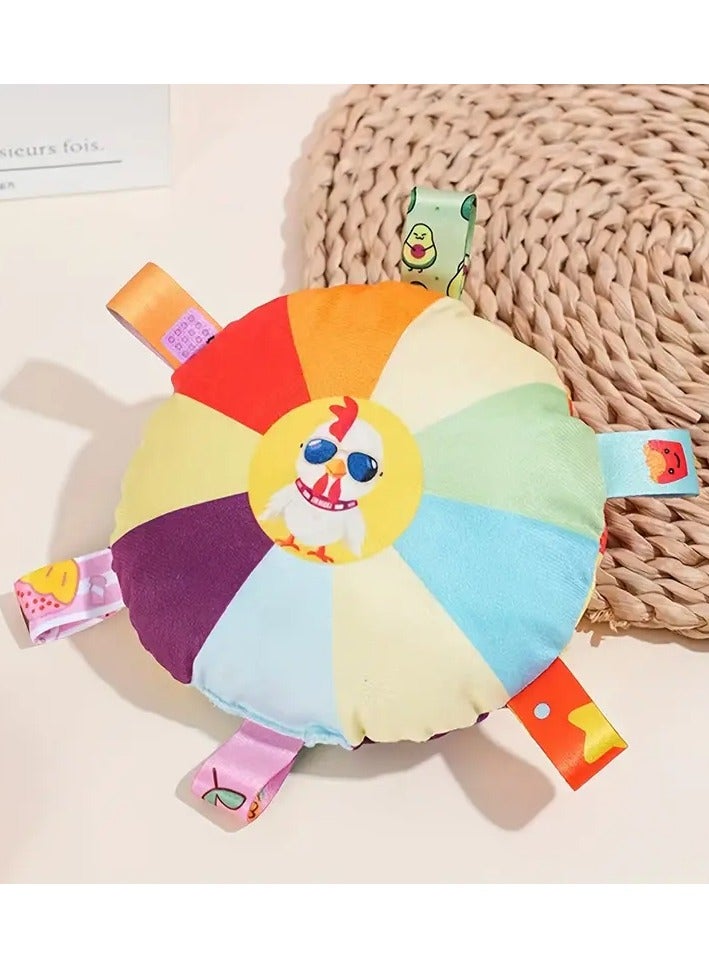 جلوسكي لعبة كلب قرص طائر أفخم تفاعلية مع صوت، لعبة مضغ متينة لجميع سلالات الكلاب، لعبة كلب صرير للتدريب واللعب - Image 2