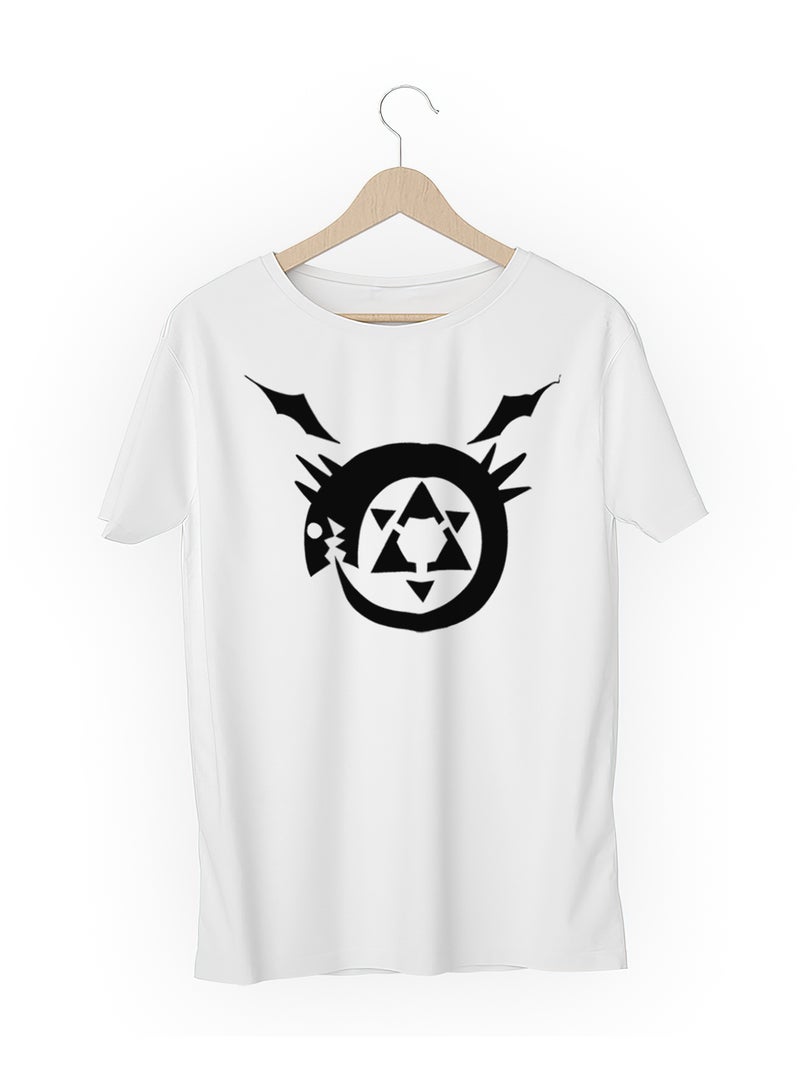 Fashion World Cotton T-shirt Printed with High-quality Fullmetal alchemist anime - Image 3