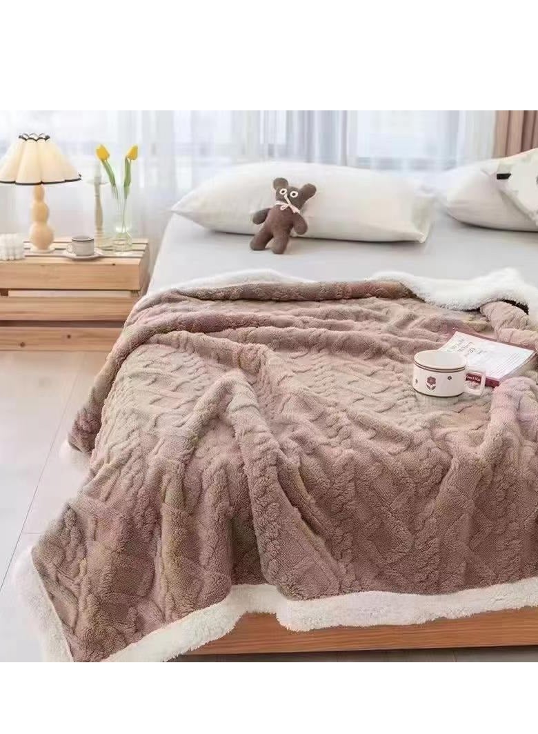Velvet Touch Blanket – Super Soft Blanket – Plush Flannel  Comfort | King Size 230x200cm
