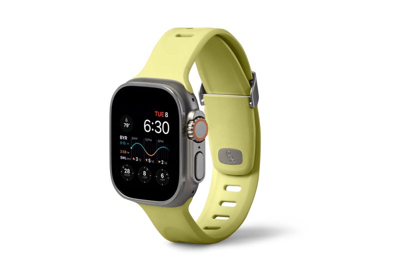 BELLROY Venture Watch Strap (Large) Compatible with Apple Watch 42–49mm – Citrus Color Premium Band - Image 1