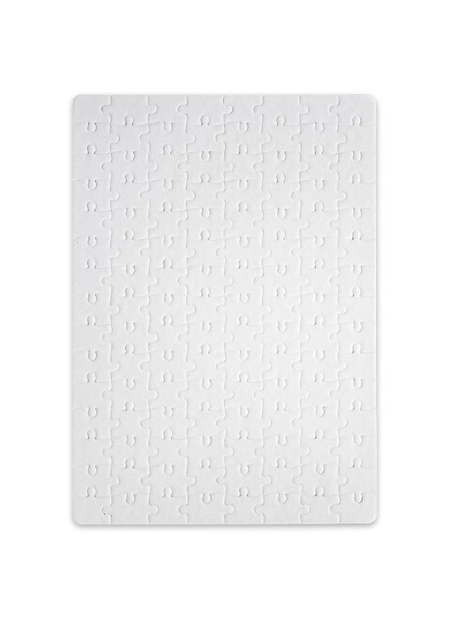 MR.R Sublimation Blanks 6 Set Square Jigsaw Puzzle A4 Size 120PCS White Jigsaw Blank Puzzle for Sublimation Heat Transfer Press,7.5''x10.2" - Image 4