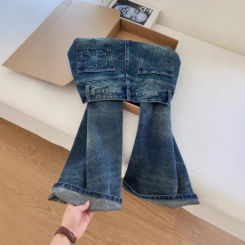 Unisex Casual Daily Denim Jeans - Image 1
