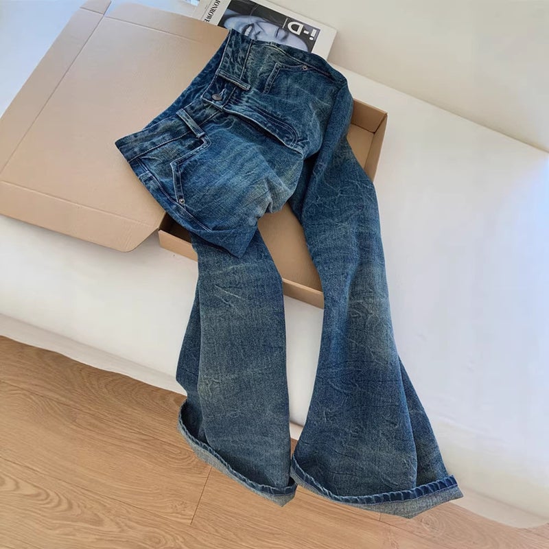 Unisex Casual Daily Denim Jeans - Image 2