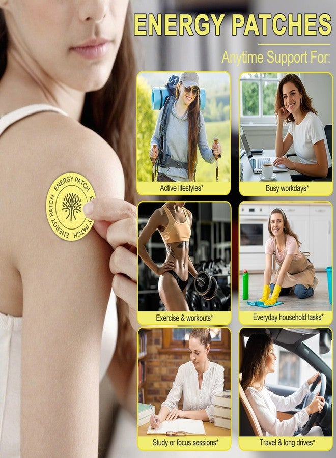 Arkture Energy Patches, Plant-Based Formula Patch for Women Men, 30 Patches - Image 3