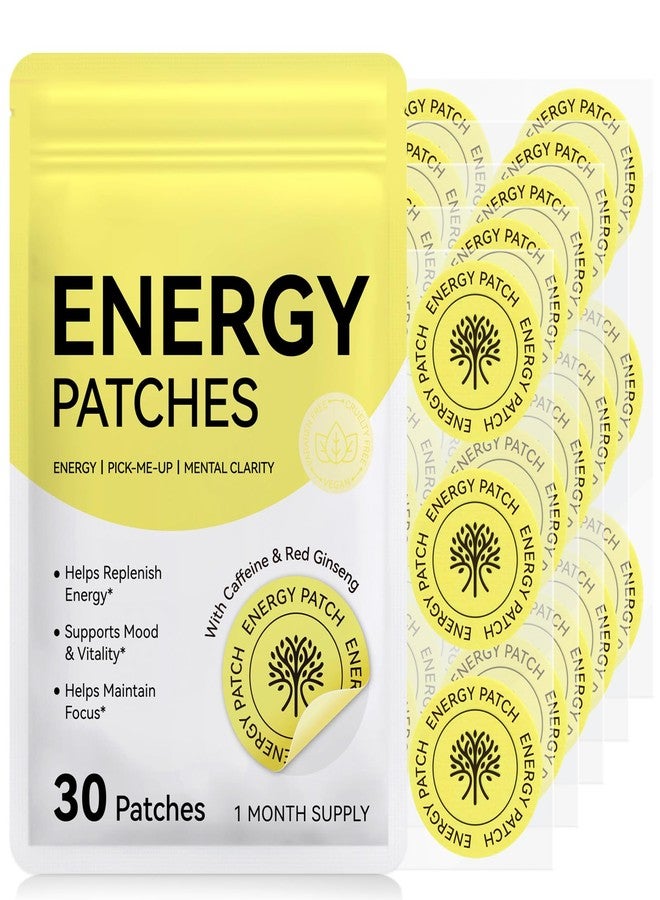 Arkture Energy Patches, Plant-Based Formula Patch for Women Men, 30 Patches - Image 1