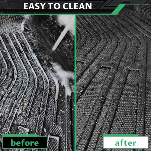 JAOGAUS Floor Mats for Toyota 4Runner 2003-2009(ONLY for 5 Seats), NOT for with 3rd Row Seats, NOT for Sport, Waterproof Duty TPE Cargo Liner, 4th gen 4runner Floor Mats for 4Runner SR5 | Limited - Image 5