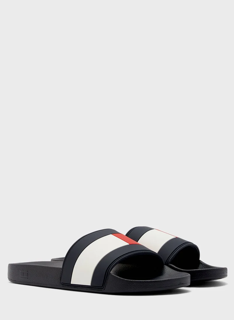 TOMMY HILFIGER Essential Flag Pool Slides