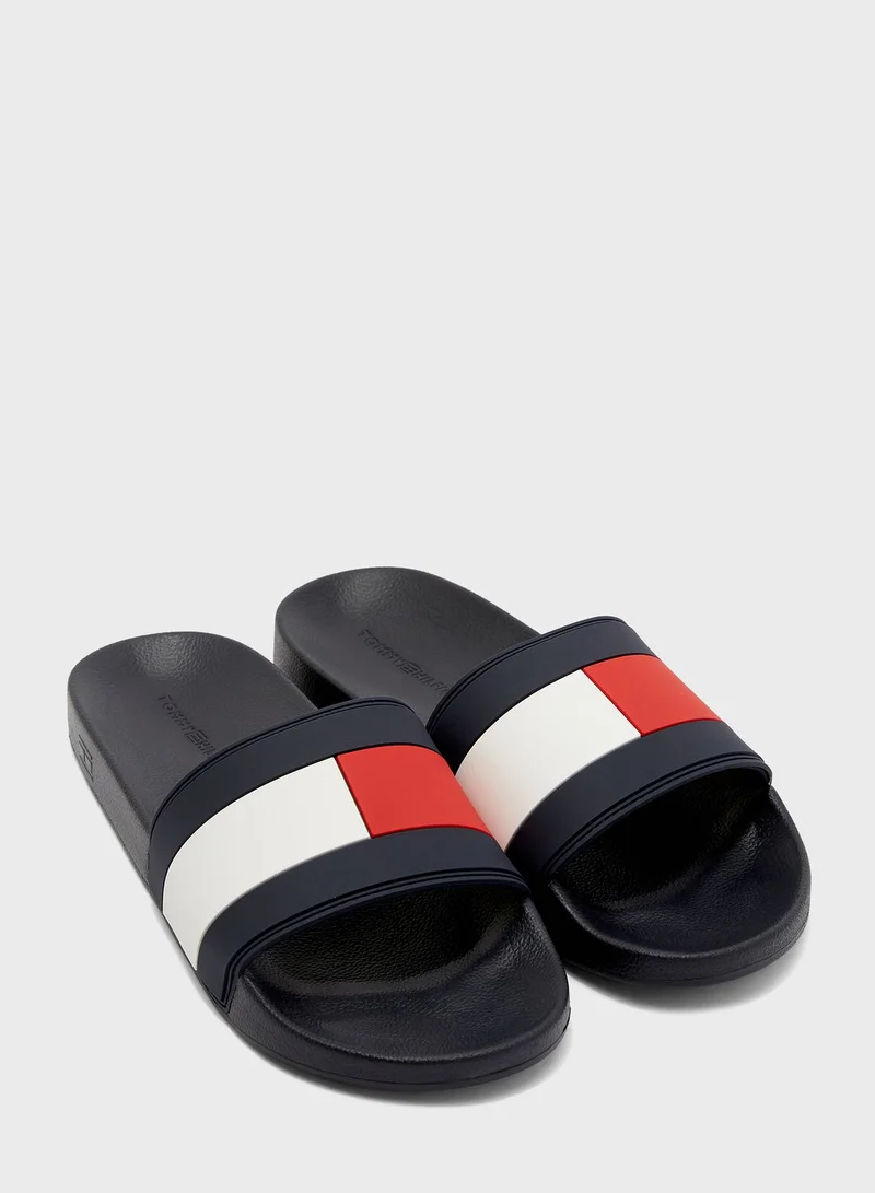 TOMMY HILFIGER Essential Flag Pool Slides