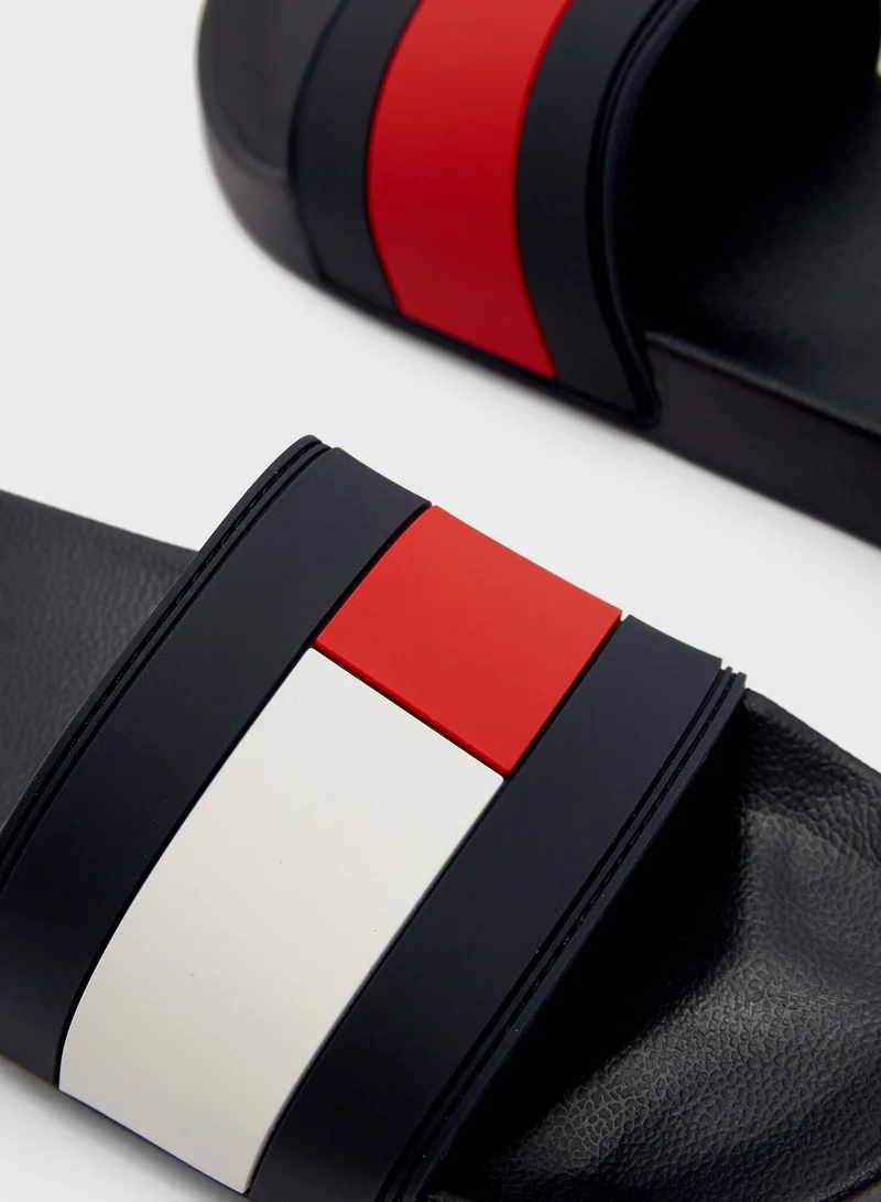 TOMMY HILFIGER Essential Flag Pool Slides