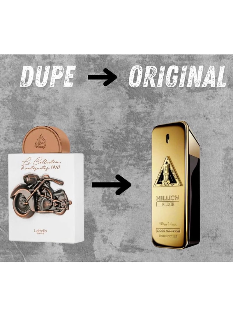 لطافة عطر لا كولكشن دانتيكيتس 1910  او دو بيرفيوم للجنسين ( مستوحي من عطر وان مليون الكسير )  - 100 مل - Image 2