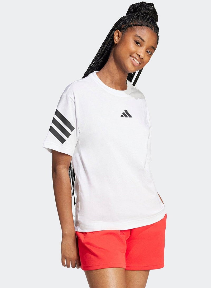 Adidas Future Icons Three Stripes T-Shirt - Image 5