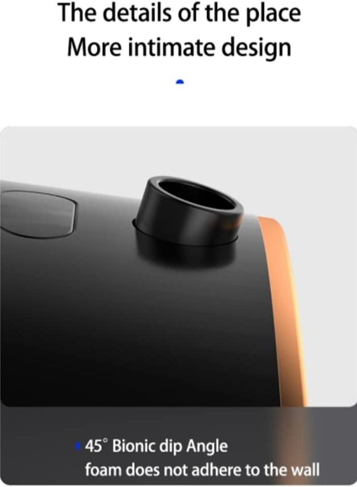 Automatic Soap Dispenser Non-contact Foaming Dispenser with Infrared Sensor Ipx5 Waterproof Class 3 Foam Multi-liquid Use Wall Mounted Easy Installation - Image 4