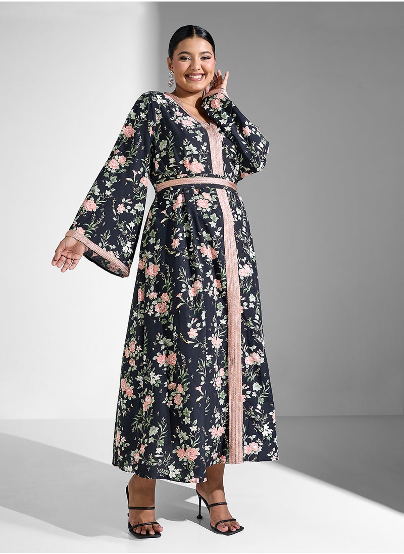 Plus size floral print jalabiya - pzsku/Z67E8403408BBA9024EE8Z/45/_/1740637837/f31b79ae-125f-490f-be4b-c93ef972b98a