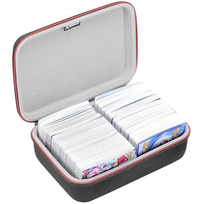 SOCOO CASE FOR POKEMON TRADING CARDS BY , POKEMON TRADING CARDS BOX, DUST- AND WATER-RESISTANT - FITS MORE THAN 600 CARDS（(CASE ONLY） - Image 1