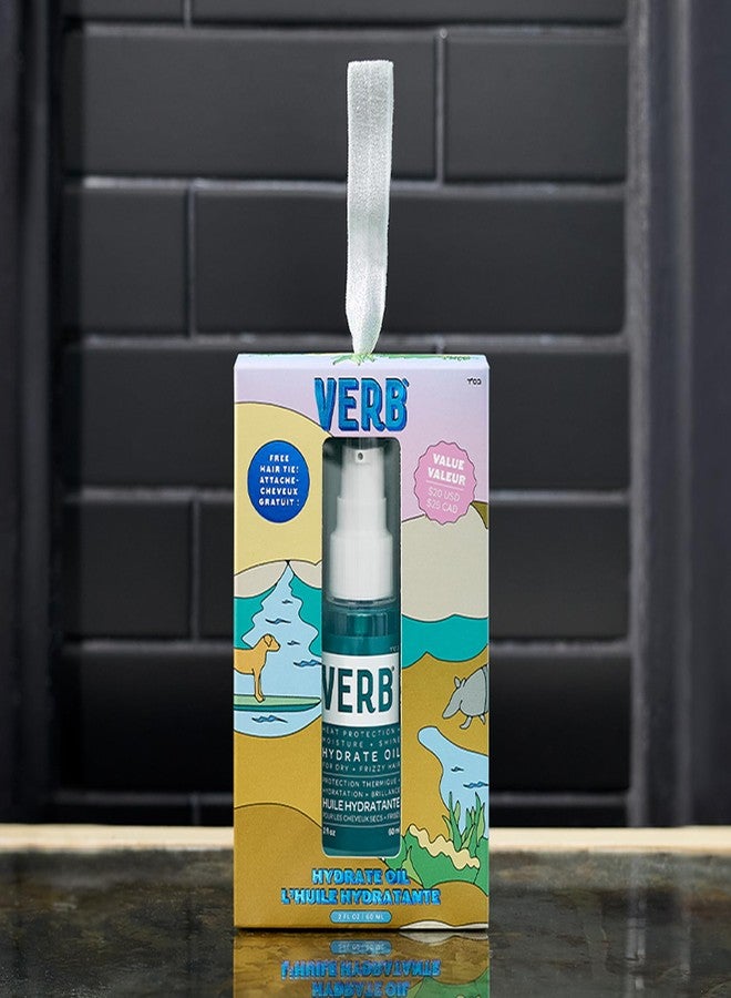 VERB® Hydrate Oil for Dry and Frizzy Hair to Add Hydration, Reduce Frizz and Increase Hair Shine, 2 oz - Image 4