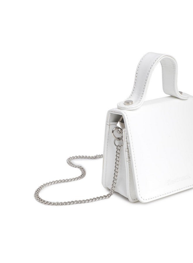 Fastrack Micro Clutch for Women | Stylish Micro Clutch with Chain Strap | Premium Clutch with Multiple Pockets made of Faux Leather - Image 5