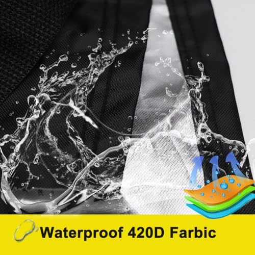 BeadChica Sand Filter Pump Cover,Waterproof Pool Filter Cover for Outside Units,Pool Pump Cover Above Ground,Fits 14-16in - Image 3