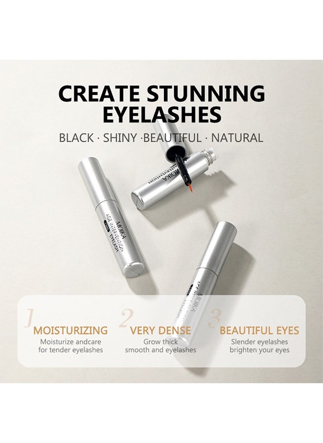 MOIKA - Age intervention eyelash - Eyelash Growth Essence Fuller And Longer Looking Lashes Lash Enhancing Serum For Natural Lashes Or Lash Extensions & Brows, Vegan & Cruelty-free 4ml - Image 1