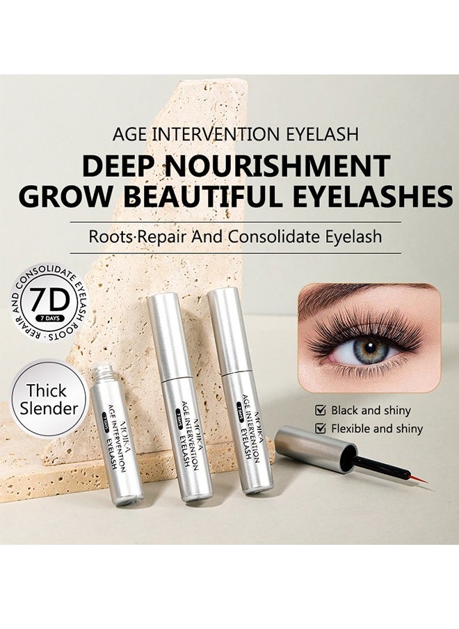 MOIKA - Age intervention eyelash - Eyelash Growth Essence Fuller And Longer Looking Lashes Lash Enhancing Serum For Natural Lashes Or Lash Extensions & Brows, Vegan & Cruelty-free 4ml - Image 1