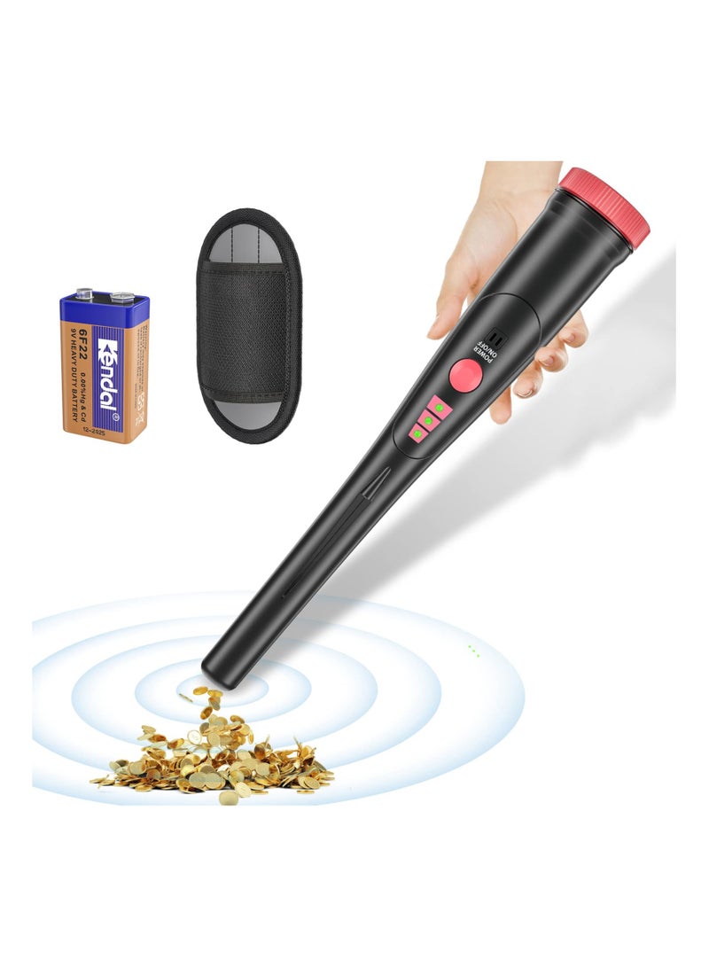 Metal Detector Pinpointer, SYOSI Lightweight Pinpointer Metal Detectors with 360°Detect Probe Buzzer Vibration, High Sensitivity Kids Metal Detector for Locating Gold Coin Treasure Hunting - Image 1