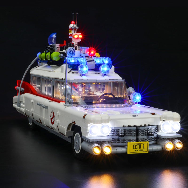 BRIKSMAX Led Lighting Kit for Ghostbusters ECTO-1 - Compatible with Lego 10274 Building Blocks Model- Not Include The Lego Set - Image 1