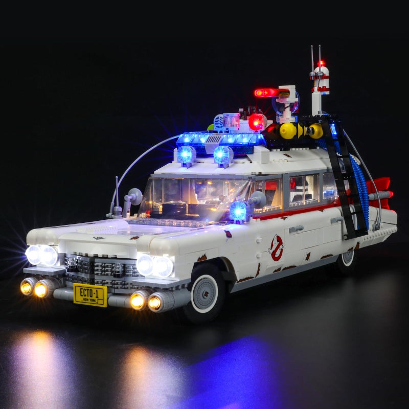 BRIKSMAX Led Lighting Kit for Ghostbusters ECTO-1 - Compatible with Lego 10274 Building Blocks Model- Not Include The Lego Set - Image 2
