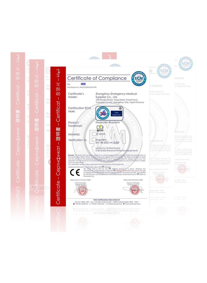 NIBEMINENT 50-Piece Medical Mask - Image 2