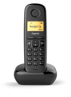 Gigaset Digital Cordless Phone For Home, Office And Hotels A270 Black  - Image 1