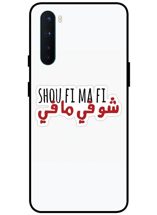 EYE CATCH - Protective Case Cover For OnePlus Nord Smart Series Printed Protective Case Cover for OnePlus Nord Shou Fi Ma Fi - Image 1