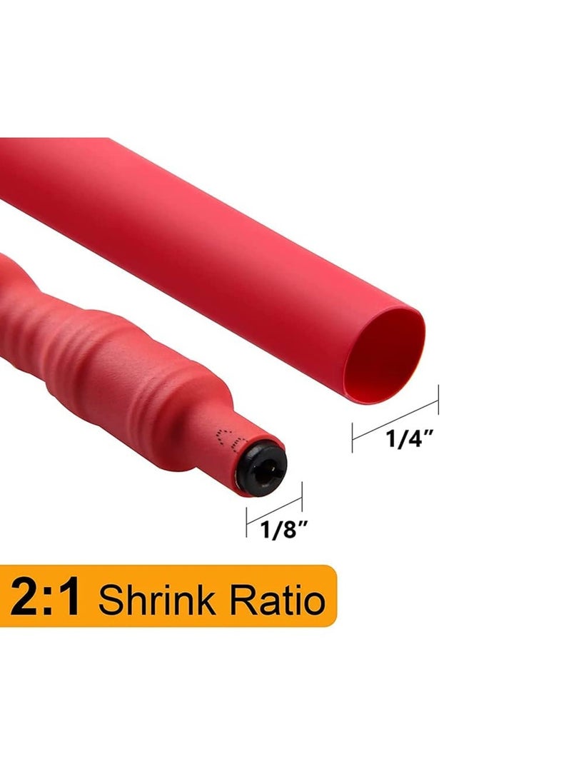 Heat Shrink Tubing Kit Heat Shrink Tubing for Wrapping Wires and Electrical Insulation, Assorted Cable Wrap Tubing Kit for Crafts, 164 Pieces - Image 3