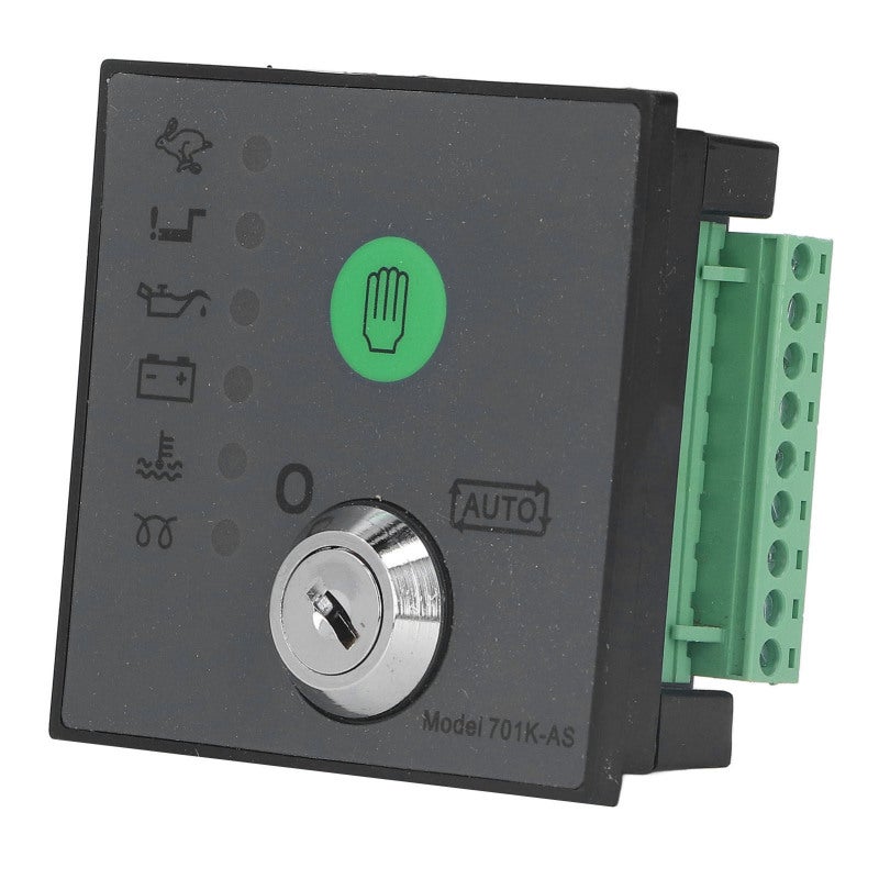 Automatic Genset Controller: ABS Material, 1.2A DC Fuel Output, 8 To 35VDC Power - Multi Function Control, Comprehensive Protection, LED Fault Indication for Generator Set Maintenance & Operation - Image 2
