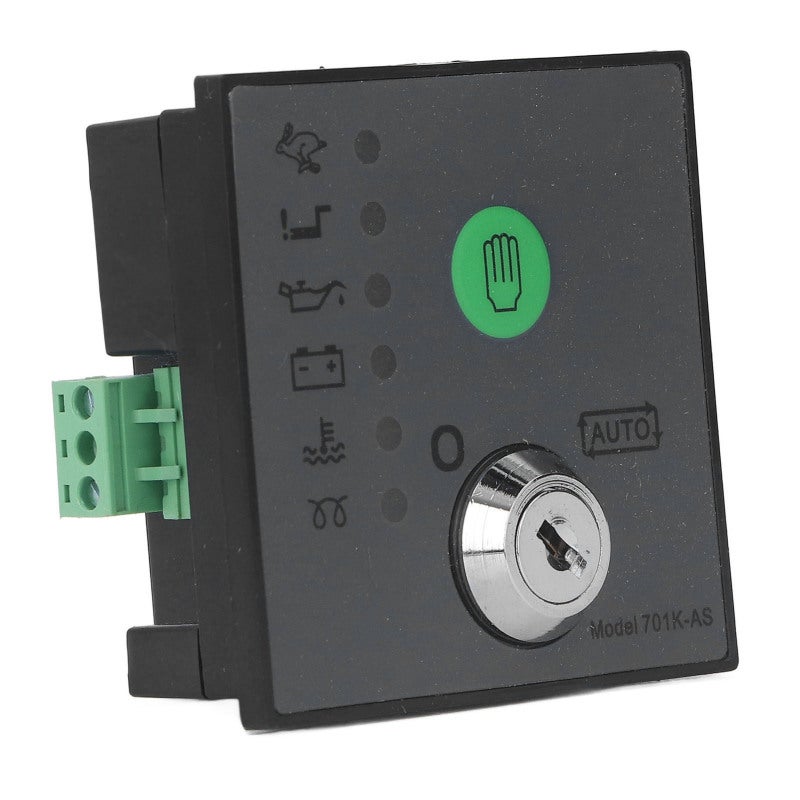 Automatic Genset Controller: ABS Material, 1.2A DC Fuel Output, 8 To 35VDC Power - Multi Function Control, Comprehensive Protection, LED Fault Indication for Generator Set Maintenance & Operation - Image 3