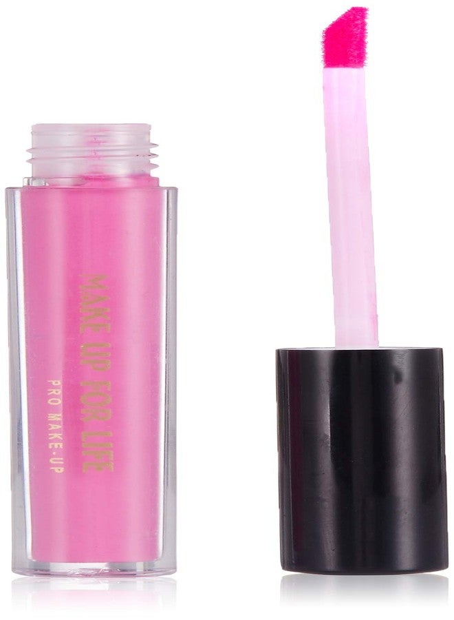 MAKE UP FOR LIFE Satin Luxe Liquid Lipstick, 01, Pink, 8 ml - Image 1
