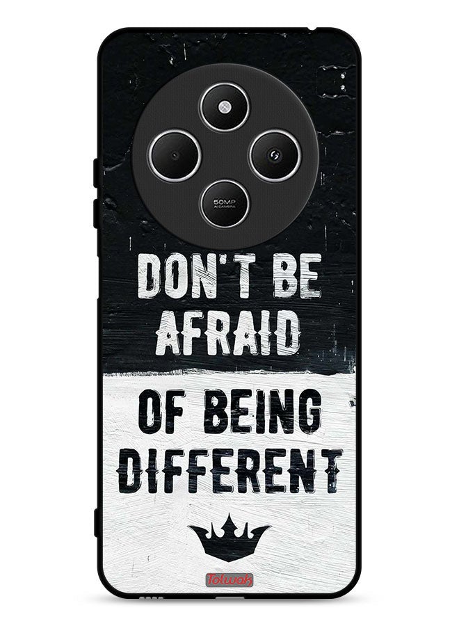Tolwak Xiaomi Redmi 14R 5G Protective Case Cover Do Not Be Afraid Of Being Different - Image 1
