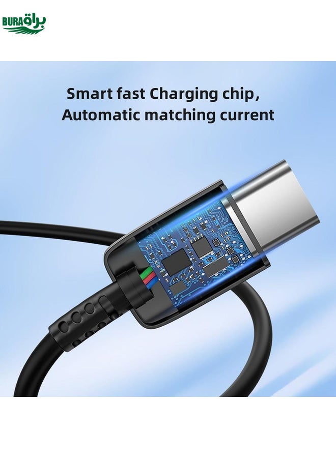 BURAQ XJ-70 45W 5A USB-C / Type-C to Type-C Super Fast Charging Cable, Length: 1m  - Image 5