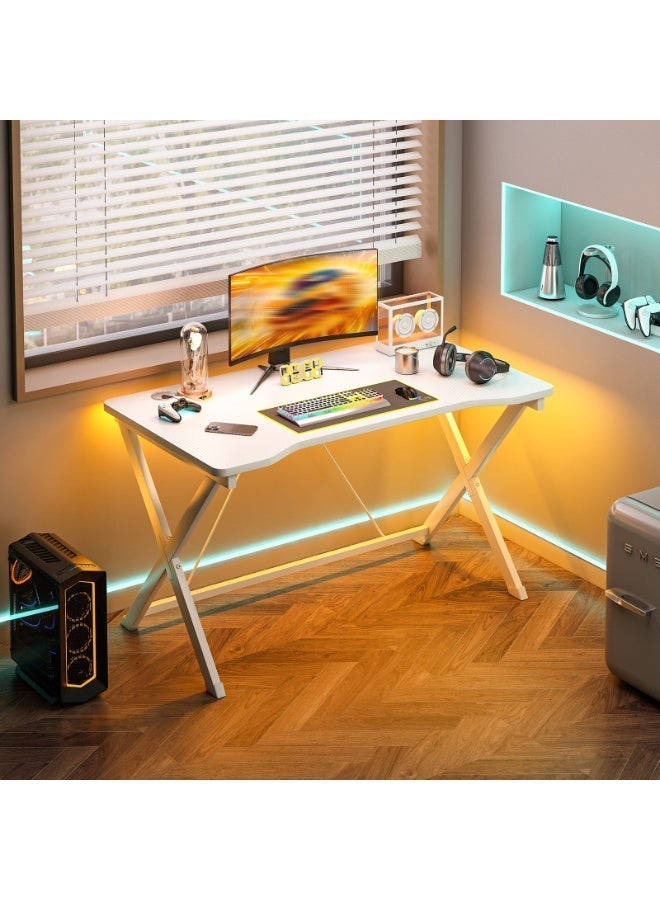 NEWLAN Modern Minimalist Gaming Desk Office Desk, Sturdy and Stable, Easy to Clean, Ideal for Gaming and Home Office Use. 100*75*54.5cm - Image 3